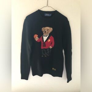 Ralph Lauren bear sweater.